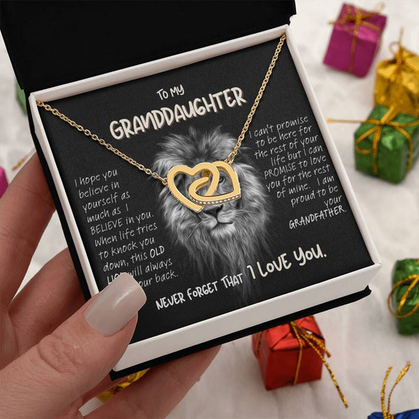 A Grandfather's Promise - Interlocking Hearts Necklace 🌟 Jewelry ShineOn Fulfillment 