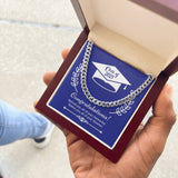 Embrace the Future: The Class of 2023 Commemorative Cuban Link Chain Necklace - A Symbol of Memories and Dreams Jewelry/Cubanlink ShineOn Fulfillment Stainless Steel Luxury Box 