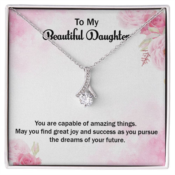 Eternal Bond Necklace: A Symbol of Love and Empowerment for Your Daughter Jewelry/AlluringBeauty ShineOn Fulfillment