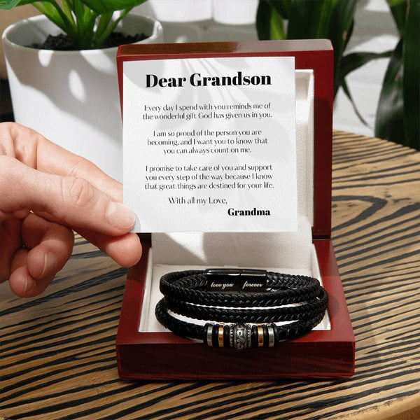 Eternal Bond: The Grandparent's Legacy Bracelet Jewelry/LoveForeverBracelet ShineOn Fulfillment 