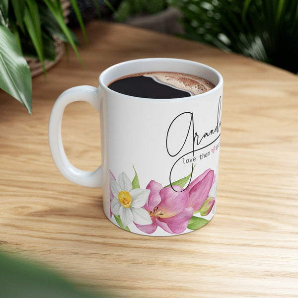Grandma's Joyful Journey Coffee Mug 11-15oz Mug Printify 