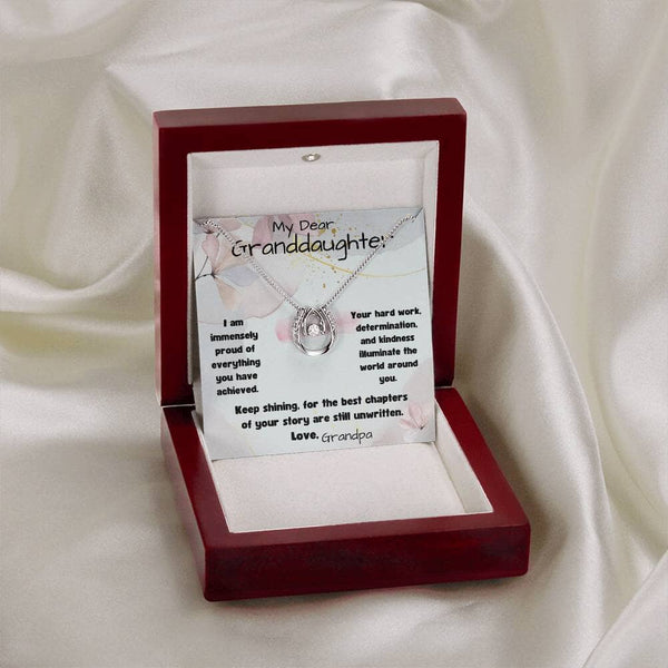Grandparent's Eternal Love Pendant: A Timeless Symbol of Affection and Pride Jewelry/LuckyInLove ShineOn Fulfillment