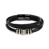Timeless Bond: The Ultimate Men's 'Love You Forever' Bracelet - A Sentimental Gift from Grandpa or Grandma Jewelry/LoveForeverBracelet ShineOn Fulfillment