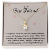 Unbreakable Bond Necklace β A Symbol of Eternal Friendship with Sentimental Message Card Jewelry/AlluringBeauty ShineOn Fulfillment
