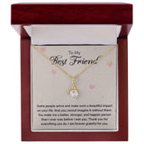 Unbreakable Bond Necklace β A Symbol of Eternal Friendship with Sentimental Message Card Jewelry/AlluringBeauty ShineOn Fulfillment