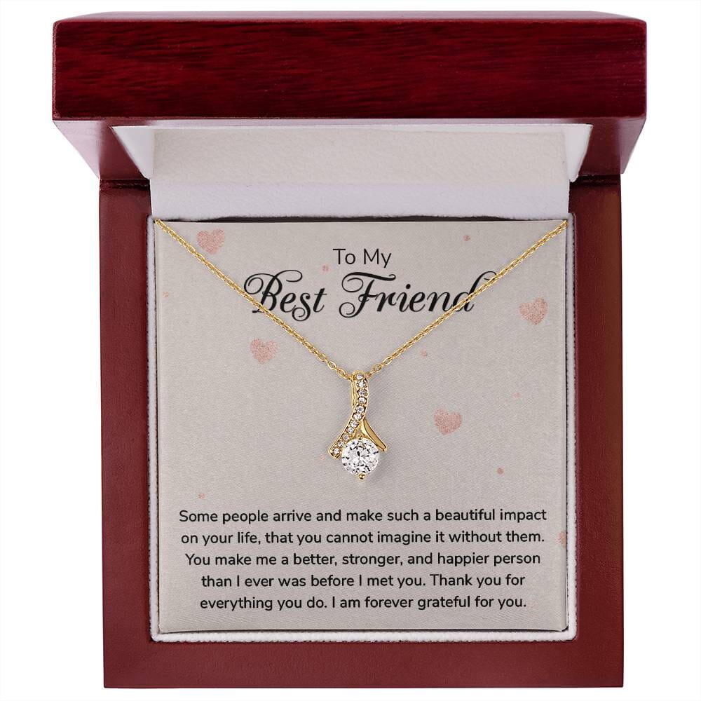 Unbreakable Bond Necklace β A Symbol of Eternal Friendship with Sentimental Message Card Jewelry/AlluringBeauty ShineOn Fulfillment