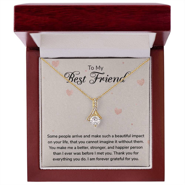 Unbreakable Bond Necklace β A Symbol of Eternal Friendship with Sentimental Message Card Jewelry/AlluringBeauty ShineOn Fulfillment