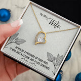 Unbreakable Bond Necklace: A Timeless Symbol of Love and Resilience for Your Wife Jewelry/ForeverLove ShineOn Fulfillment 18k Yellow Gold Finish Standard Box