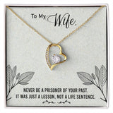 Unbreakable Bond Necklace: A Timeless Symbol of Love and Resilience for Your Wife Jewelry/ForeverLove ShineOn Fulfillment