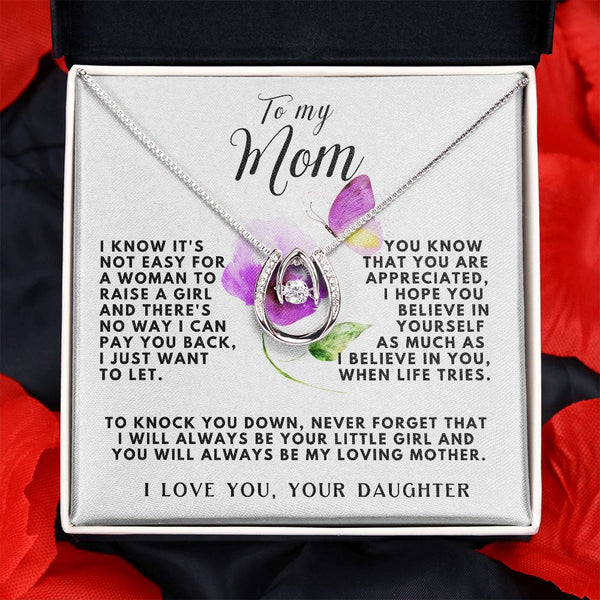 A beautifully designed necklace mom will love! - Lucky in Love Necklace Jewelry ShineOn Fulfillment 
