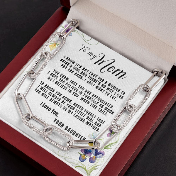 A beautifully designed necklace mom will love! - The Forever Linked Necklace Jewelry ShineOn Fulfillment 