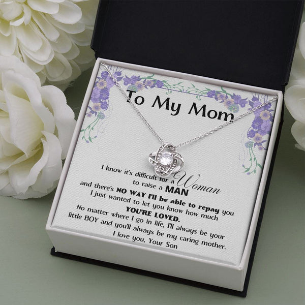 (Almost Gone) Must Have - To My MOM - Love Knot (white) Jewelry ShineOn Fulfillment 