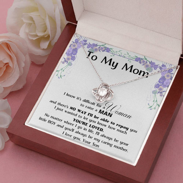 (Almost Gone) Must Have - To My MOM - Love Knot (white) Jewelry ShineOn Fulfillment 