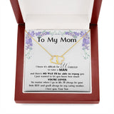 (Almost Gone) Must Have - To My MOM - Solid Gold with Diamonds Necklace Jewelry ShineOn Fulfillment 