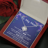 (Almost Gone) To My MOM - Love Knot Jewelry ShineOn Fulfillment Mahogany Style Luxury Box 