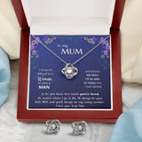 (Almost Gone) To My MUM - Love Knot Standard Box Love Knot, To My Beautiful Mum, Mother Day Gift From Son, Gift For Mum From Son, Jewelry ShineOn Fulfillment 