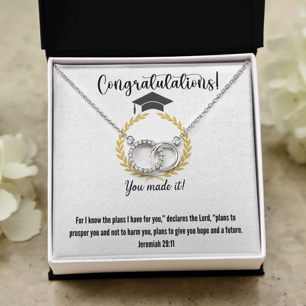 Congratulations! You made it - The Perfect Pair Necklace Jewelry ShineOn Fulfillment 