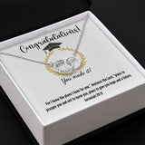 Congratulations! You made it - The Perfect Pair Necklace Jewelry ShineOn Fulfillment 