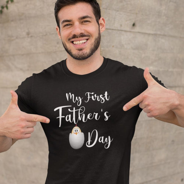 My First Father's Day - Unisex Jersey Short Sleeve Tee T-Shirt Printify 