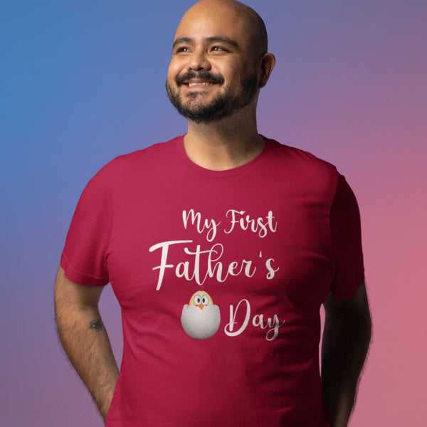 My First Father's Day - Unisex Jersey Short Sleeve Tee T-Shirt Printify 