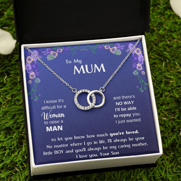 Perfect Gift for Mom - Perfect Pair Necklace Jewelry ShineOn Fulfillment Standard Box 