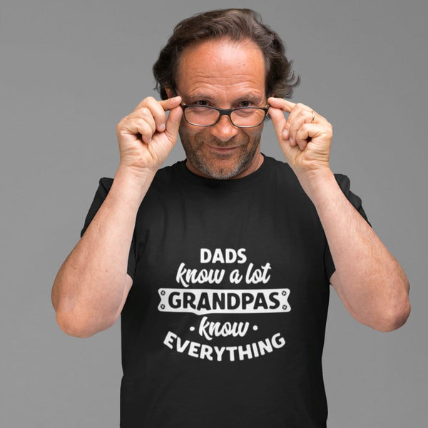 The best t-shirt for the coolest grandfather in the world' - Unisex Jersey Short Sleeve Tee T-Shirt Printify 