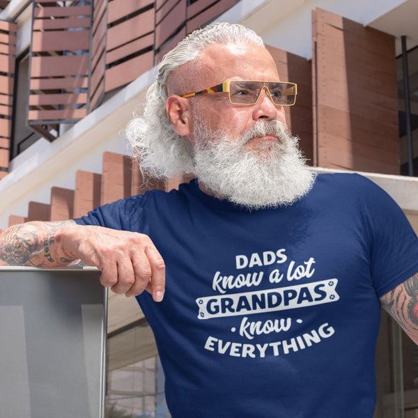 The best t-shirt for the coolest grandfather in the world' - Unisex Jersey Short Sleeve Tee T-Shirt Printify 