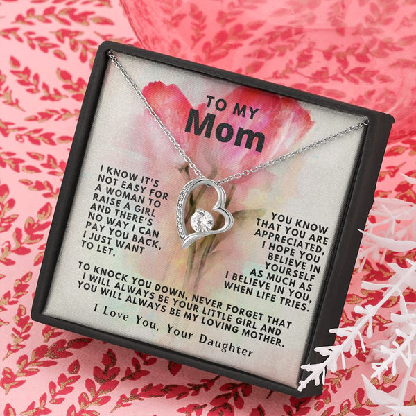 This gift for mom necklace is just what you're looking for - Forever Love Necklace Jewelry ShineOn Fulfillment 