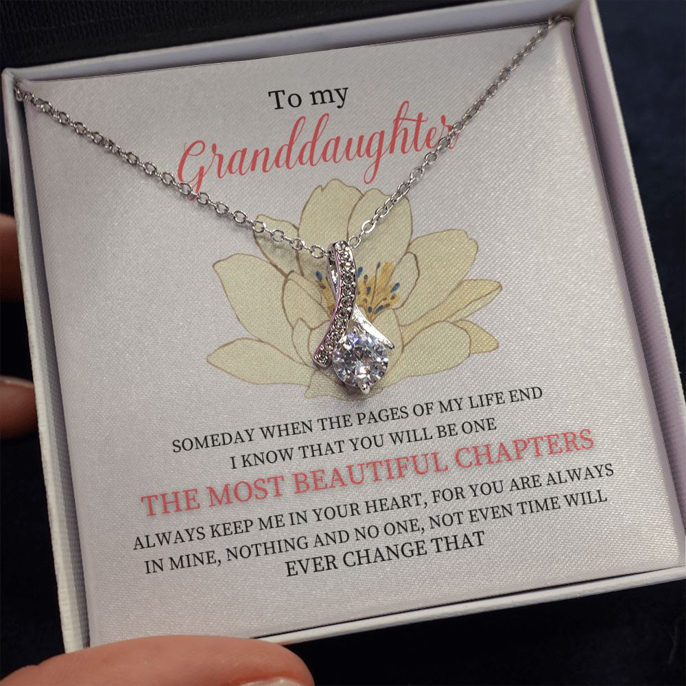 To my Granddaughter - ALLURING BEAUTY necklace gift! Jewelry ShineOn Fulfillment 