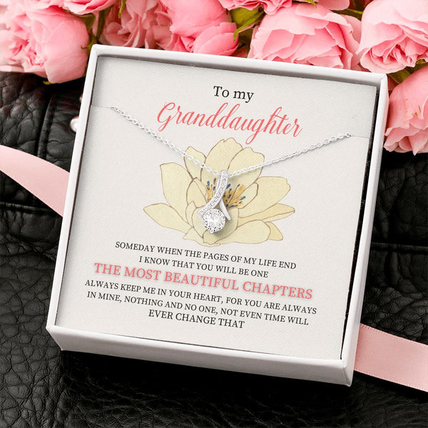 To my Granddaughter - ALLURING BEAUTY necklace gift! Jewelry ShineOn Fulfillment