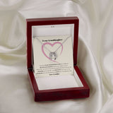 To My Granddaughter, love Grandpa - Lucky in Love Necklace Jewelry ShineOn Fulfillment