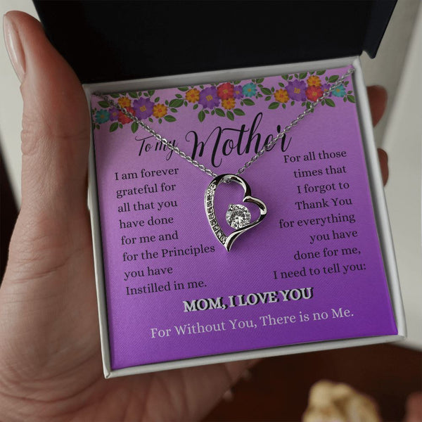To my Mother - For all those times that... - Forever Love Necklace Jewelry ShineOn Fulfillment 