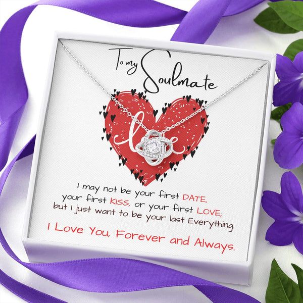 To My Soulmate - The Love Knot Necklace Jewelry ShineOn Fulfillment 
