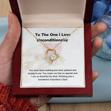 To The One I Love Unconditionally - Forever Love Necklace - Jewelry ShineOn Fulfillment 