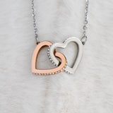 A Heartfelt Christmas Gift - Interlocking Hearts Necklace for Someone You Love Jewelry ShineOn Fulfillment 