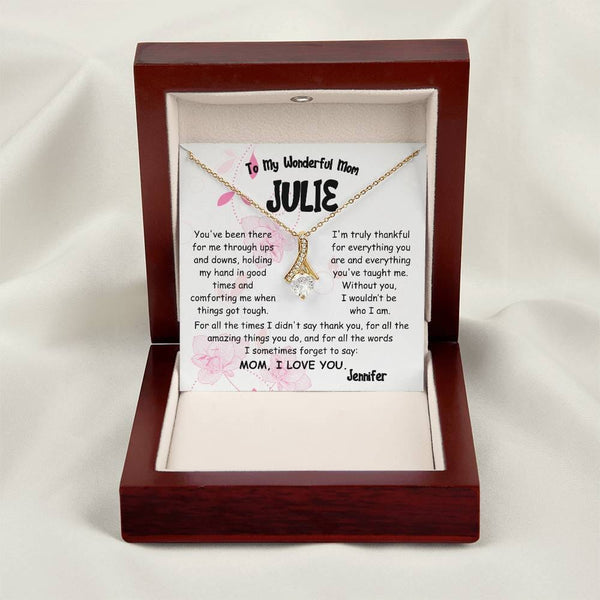 Alluring Beauty Personalized Necklace – A Signature Gift for Mom Jewelry/AlluringBeauty ShineOn Fulfillment 