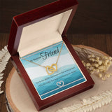 Anchor & Wings Interlocking Hearts Necklace: Symbolize Your Unbreakable Bond Jewelry/InterlockingHearts ShineOn Fulfillment 