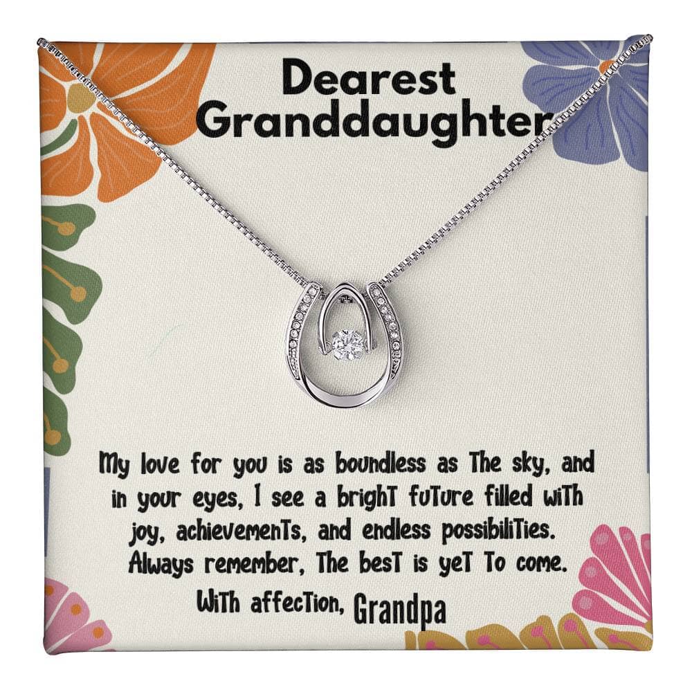 Boundless Sky Pendant: A Grandparent's Eternal Love Necklace Jewelry/LuckyInLove ShineOn Fulfillment 