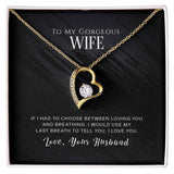 Breathless Love Necklace: A Timeless Tribute to Your Eternal Bond Jewelry/ForeverLove ShineOn Fulfillment 