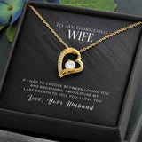 Breathless Love Necklace: A Timeless Tribute to Your Eternal Bond Jewelry/ForeverLove ShineOn Fulfillment 