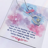 Cherished Bond Necklace: A Token of Unbreakable Friendship Jewelry/ForeverLove ShineOn Fulfillment 