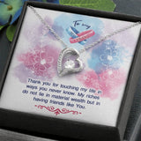 Cherished Bond Necklace: A Token of Unbreakable Friendship Jewelry/ForeverLove ShineOn Fulfillment 