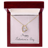 Cherished Embrace: The Forever Love Necklace - A Timeless Valentine's Gesture Jewelry/ForeverLove ShineOn Fulfillment 