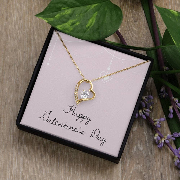 Cherished Embrace: The Forever Love Necklace - A Timeless Valentine's Gesture Jewelry/ForeverLove ShineOn Fulfillment 