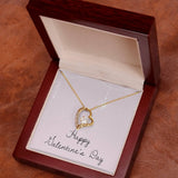 Cherished Embrace: The Forever Love Necklace - A Timeless Valentine's Gesture Jewelry/ForeverLove ShineOn Fulfillment 