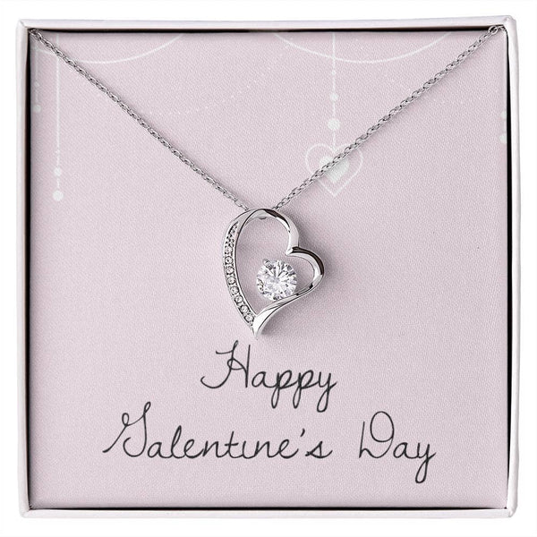 Cherished Embrace: The Forever Love Necklace - A Timeless Valentine's Gesture Jewelry/ForeverLove ShineOn Fulfillment 