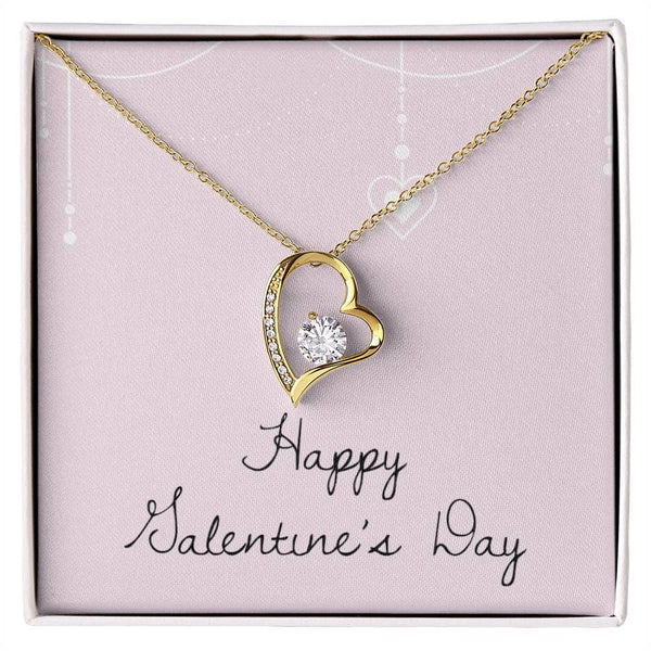 Cherished Embrace: The Forever Love Necklace - A Timeless Valentine's Gesture Jewelry/ForeverLove ShineOn Fulfillment 