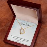 Cherished Heart: The Forever Love Necklace for Your Bonus Mom Jewelry/ForeverLove ShineOn Fulfillment 