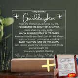 Cherished Moments: Granddaughter's LED Acrylic Love Plaque + LoveKnot Perfect Bundle Jewelry ShineOn Fulfillment 