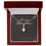 Cherished Moments Necklace: A Sparkling Christmas Love Story for Your Girlfriend Jewelry/AlluringBeauty ShineOn Fulfillment 